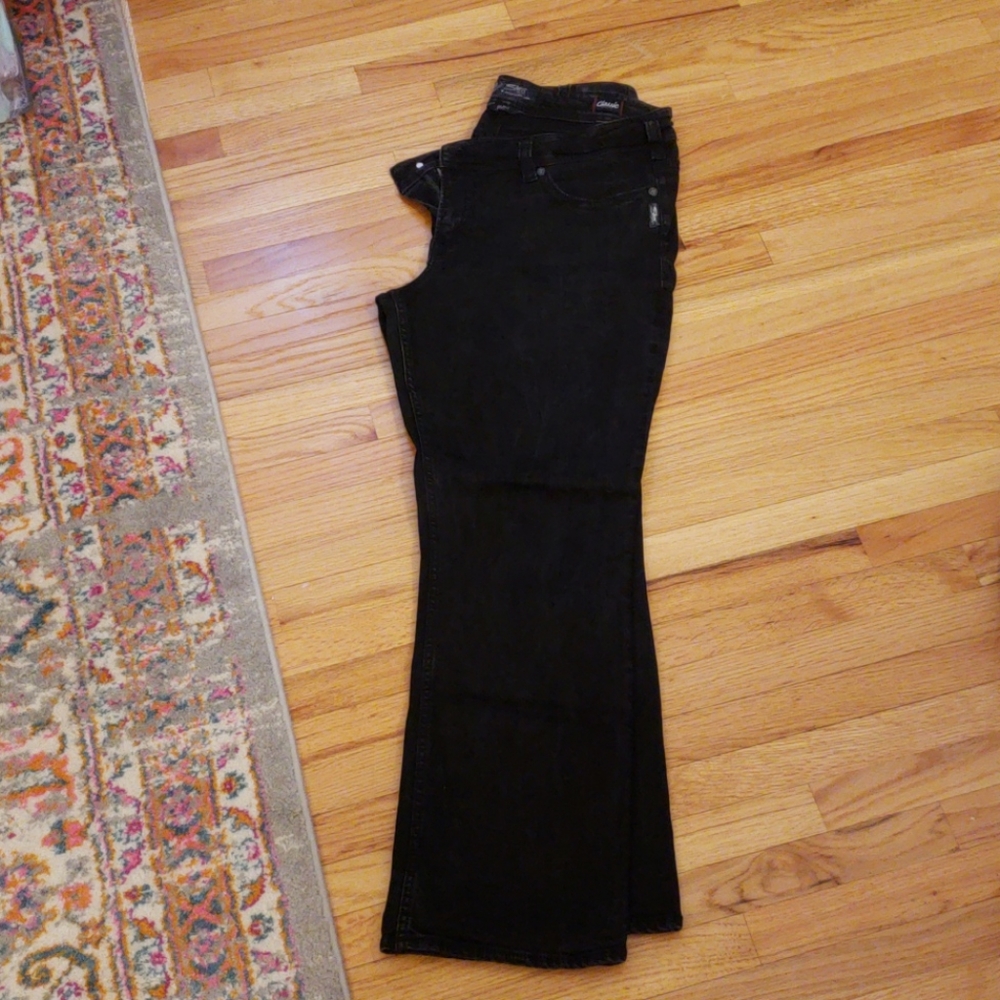 Black Silver Jeans